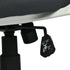 Modern Mesh Office Chair, Ergonomic Adjustable Seat - KITE BLACK W
