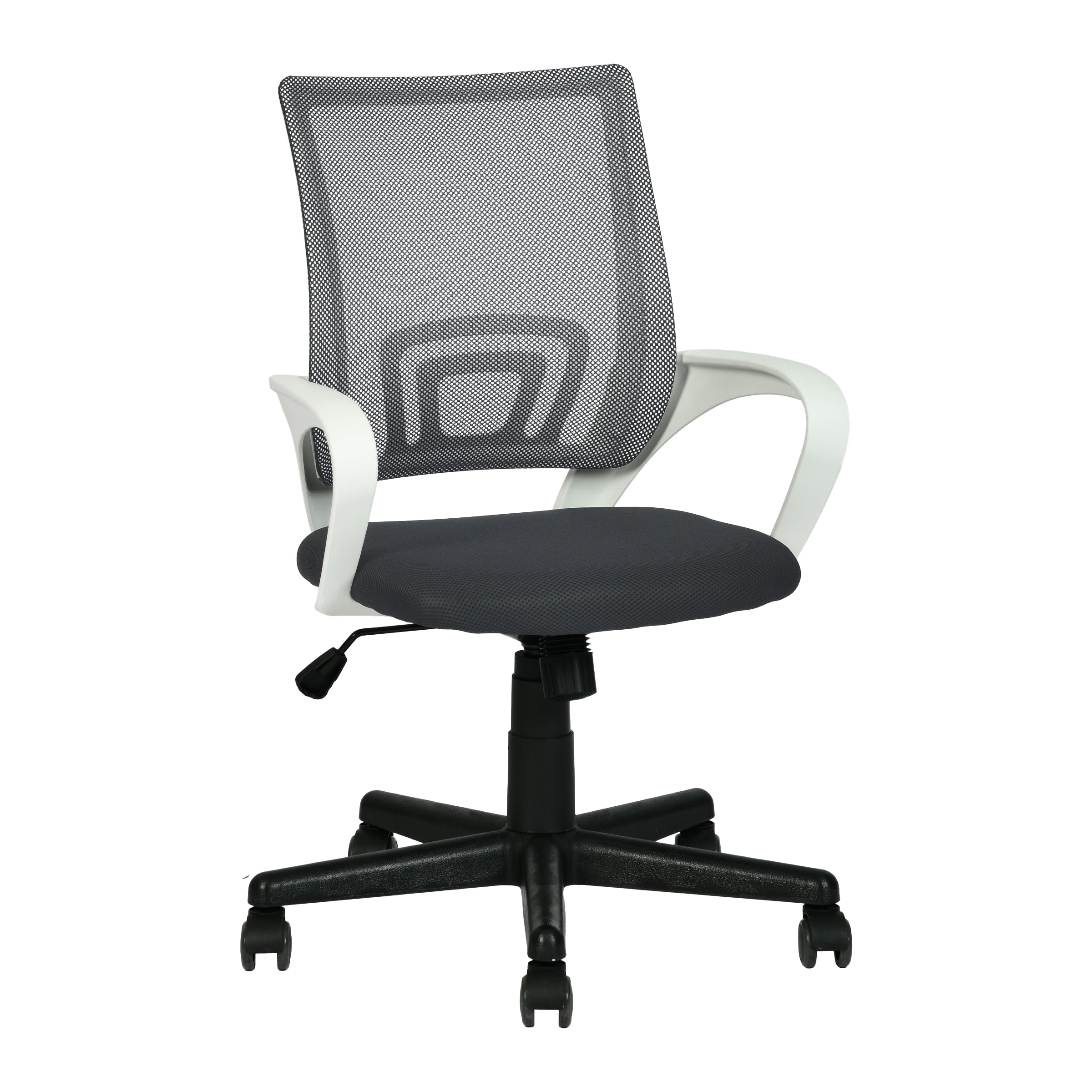 Modern Mesh Office Chair, Ergonomic Adjustable Seat - KITE BLACK W