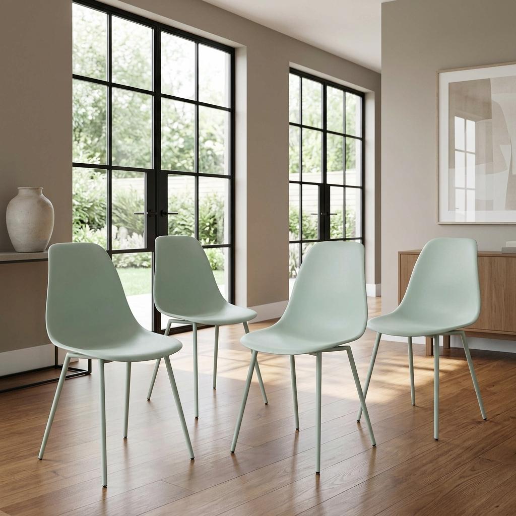 Modern Green Dining Chair Set – KONWIN CHAIR GREEN 4pc