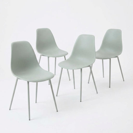 Modern Green Dining Chair Set – KONWIN CHAIR GREEN 4pc