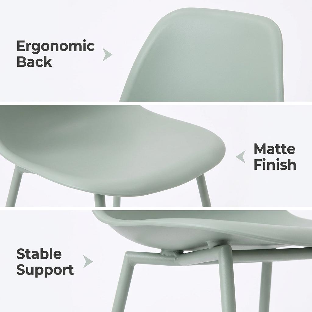 Modern Green Dining Chair Set – KONWIN CHAIR GREEN 4pc