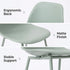 Modern Green Dining Chair Set – KONWIN CHAIR GREEN 4pc