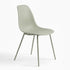 Modern Grey Dining Chair, Metal Legs – KONWIN CHAIR GREY Ⅱ
