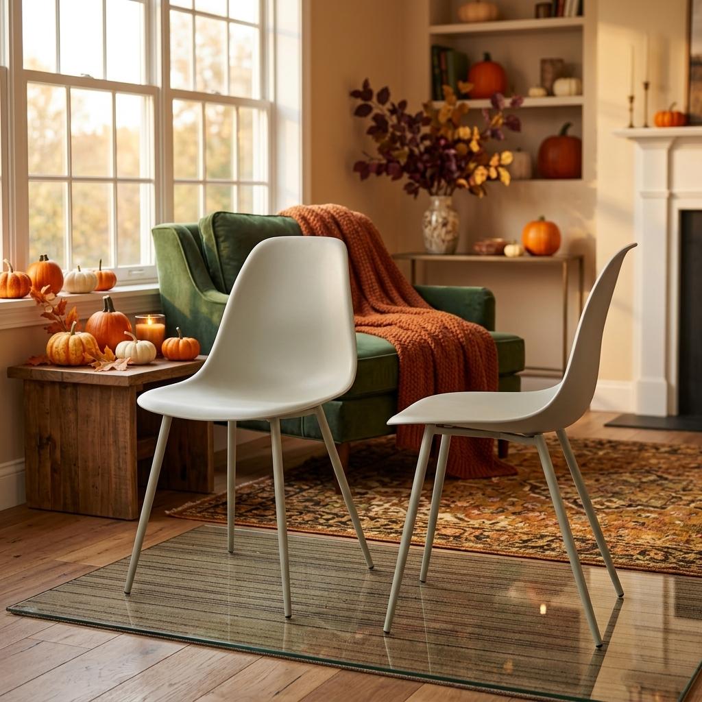 Modern Green Dining Chair, Metal Frame - KONWIN CHAIR GREEN Ⅱ