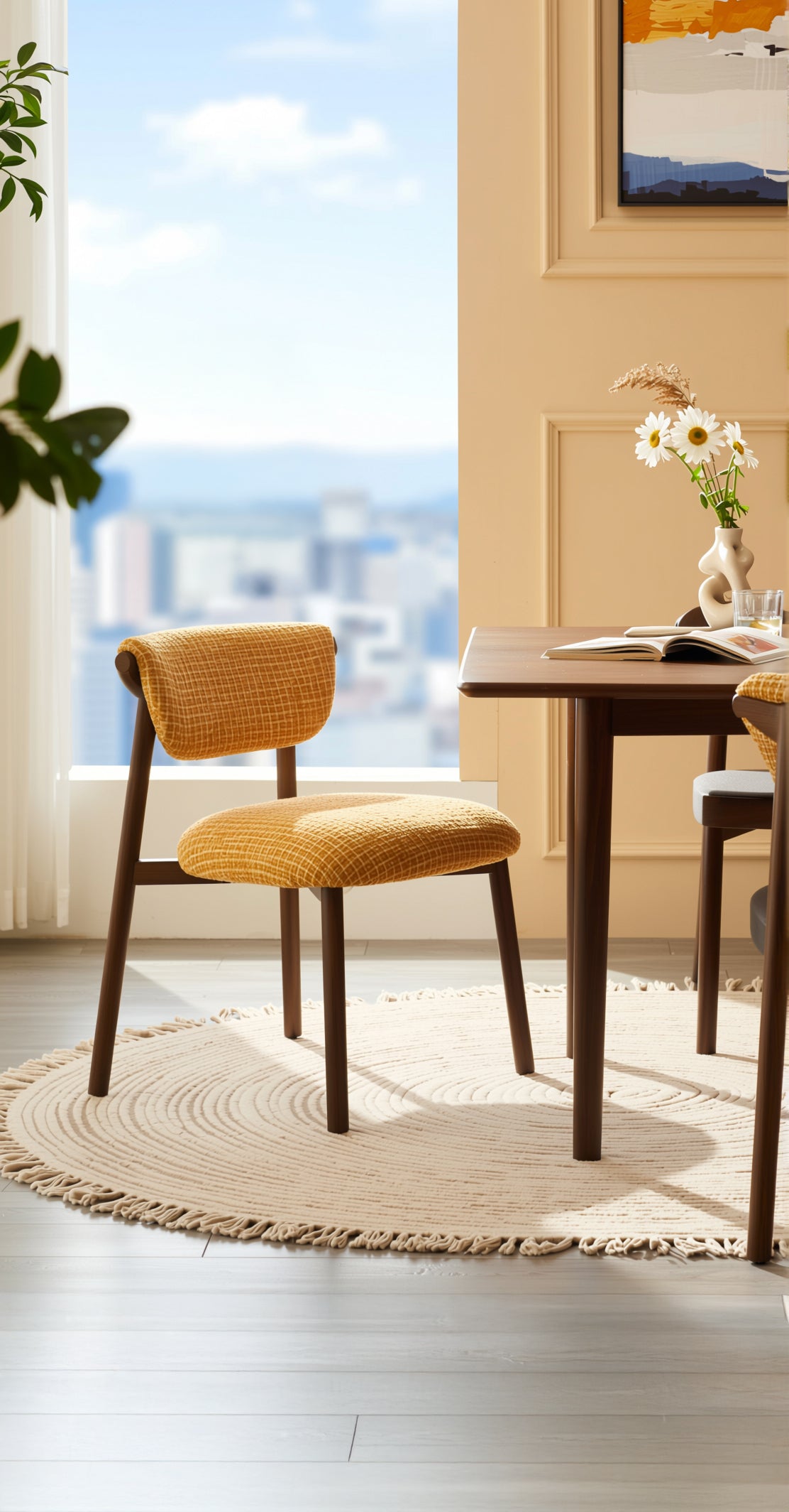 Modern Minimalist Chair, Sleek Design - KORAQ