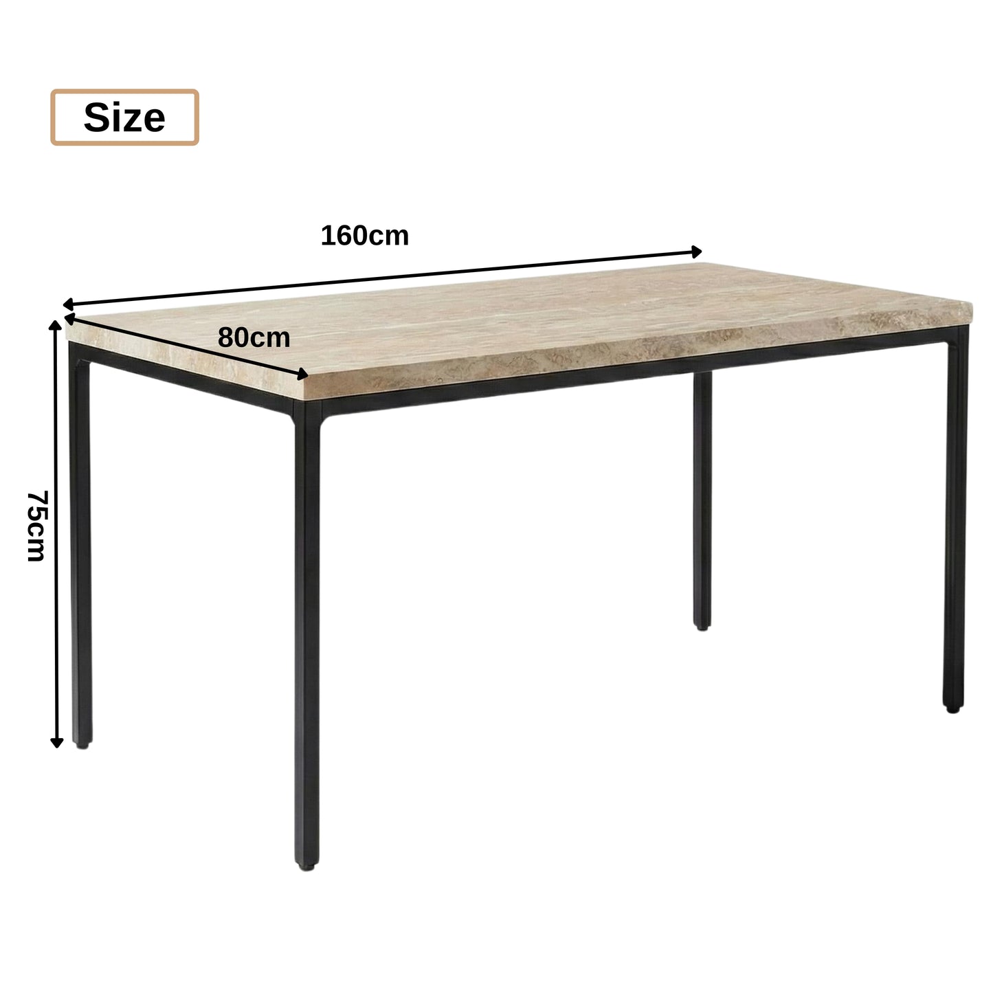 Modern Minimalist Dining Table - KREEBLE KRONG