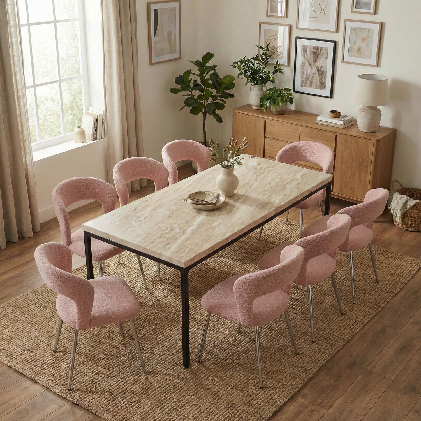 Modern Minimalist Dining Table - KREEBLE KRONG