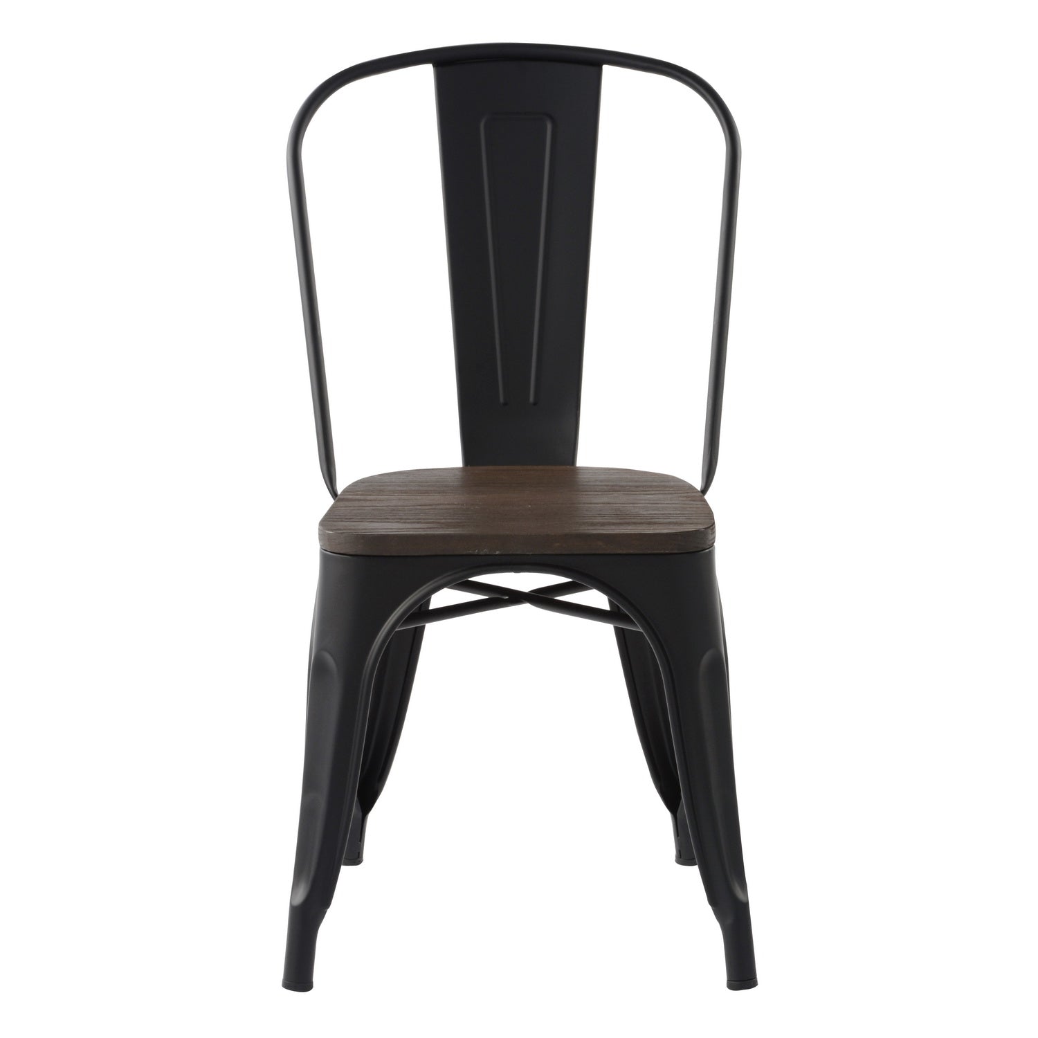 Kricox Black Wood Dining Chair