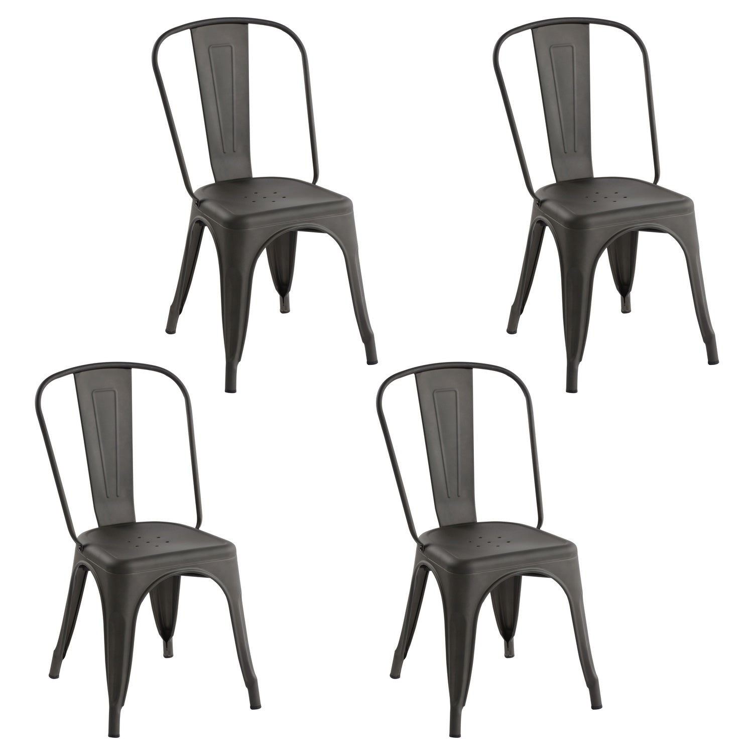 Kricox Full Metal Dining Chair