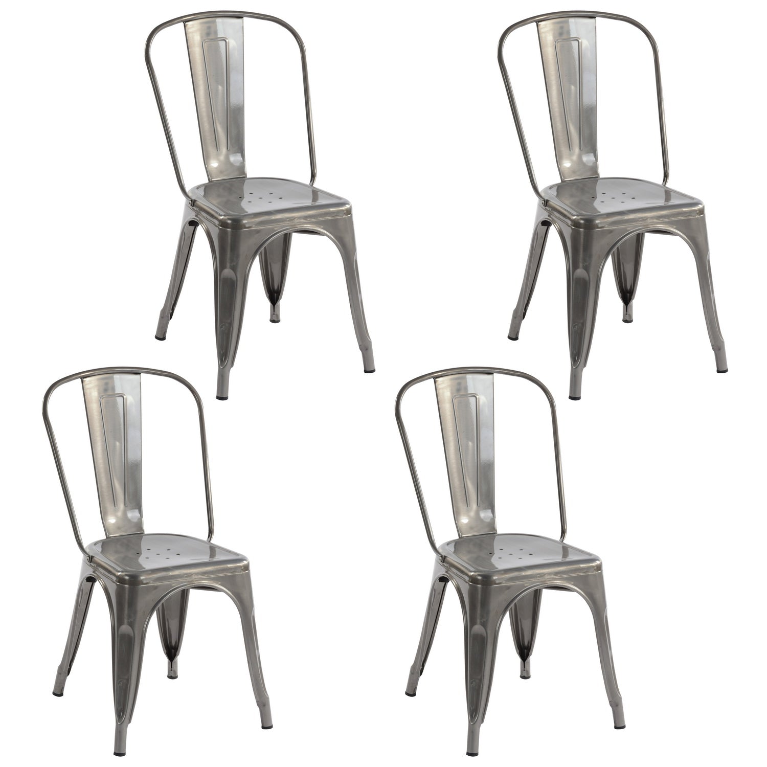 Kricox Full Metal Dining Chair