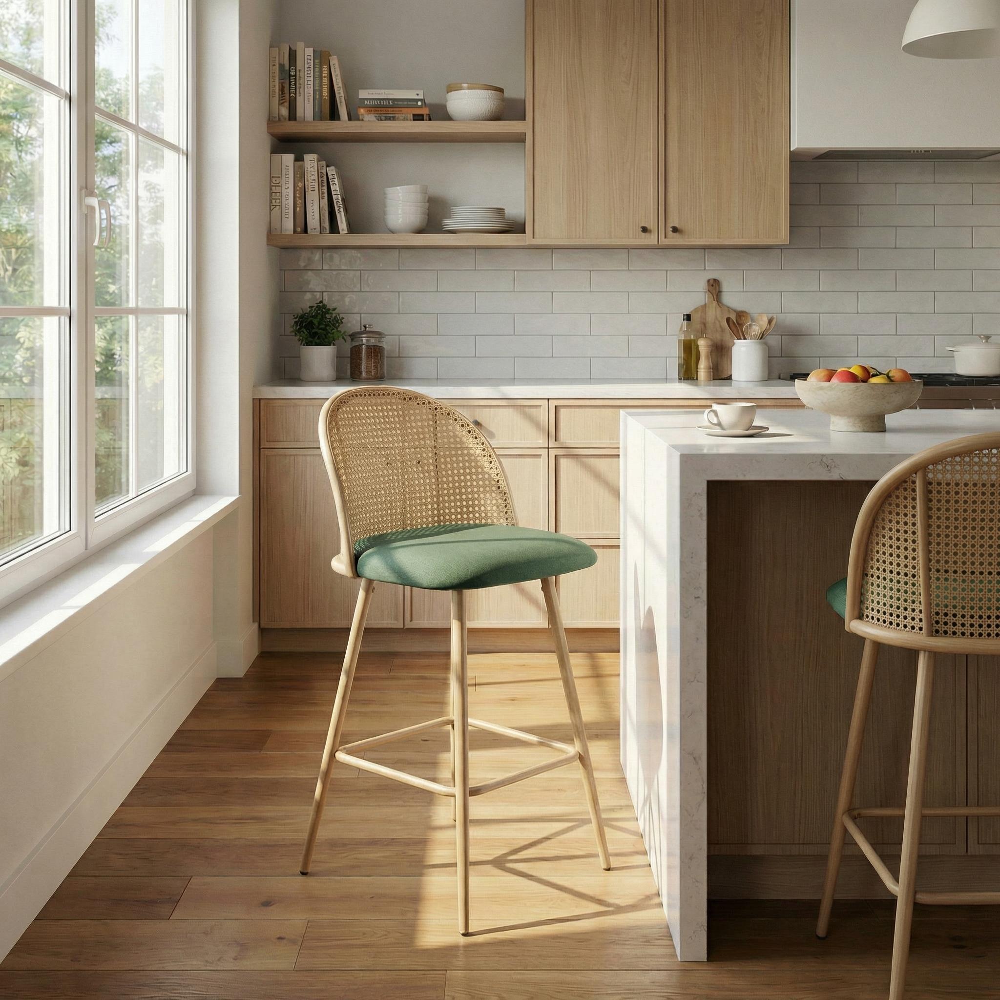 Otopolypus Modern Black Metal Bar Chair - KRYX