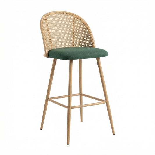 Otopolypus Modern Black Metal Bar Chair - KRYX