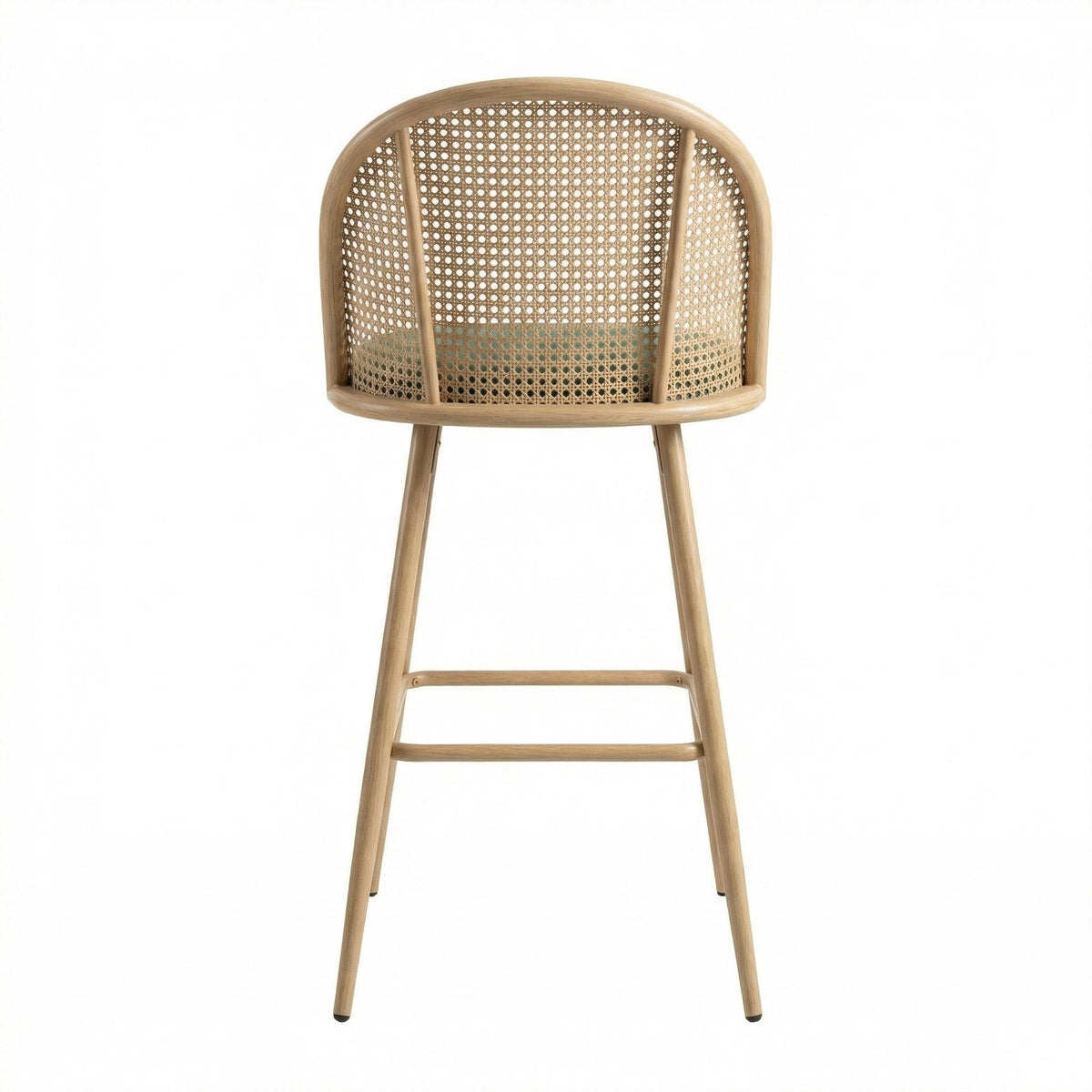 Otopolypus Modern Black Metal Bar Chair - KRYX