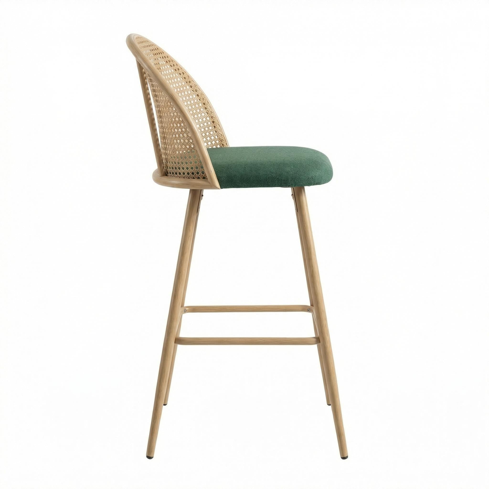 Otopolypus Modern Black Metal Bar Chair - KRYX