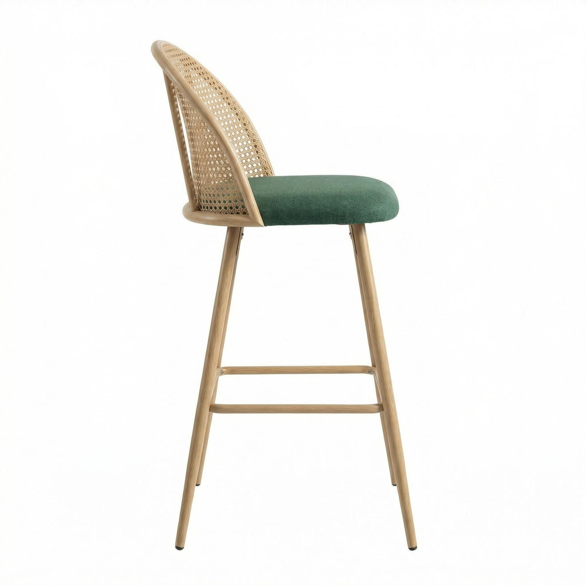 Otopolypus Modern Black Metal Bar Chair - KRYX