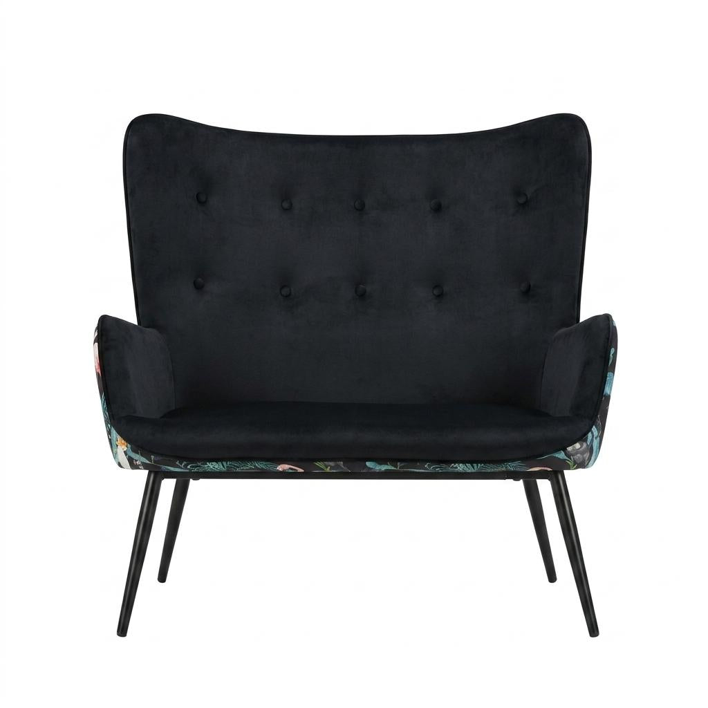 Kas Love Seat Velvet Accent Chairs