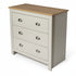 Modern Grey Storage, Melamine Finish - LANCASTER 3 Drawers Chest