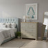 Modern Grey Storage, Melamine Finish - LANCASTER 4 Drawer Chest