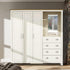 Modern Storage Cabinet, Particleboard & MDF - LANCASTER COMBINE UNIT BEIGE