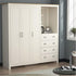 Modern Grey Storage, Particleboard & MDF - LANCASTER COMBINE UNIT GREY