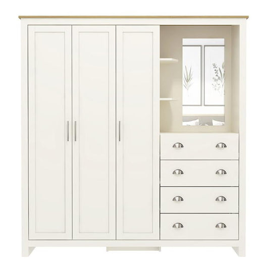 Modern Storage Cabinet, Particleboard & MDF - LANCASTER COMBINE UNIT BEIGE