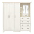 Modern Storage Cabinet, Particleboard & MDF - LANCASTER COMBINE UNIT BEIGE