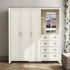 Modern Storage Cabinet, Particleboard & MDF - LANCASTER COMBINE UNIT BEIGE