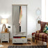 Modern Grey Storage, Melamine Finish - LANCASTER DOUBLE WARDROBE