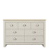 Modern Grey Storage, Particle Board Chest - LANCASTER MULTI CHEST GREY