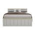 Modern Grey Ottoman, Particle Board Frame - LANCASTER Double Bed
