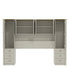 Modern Storage Cabinet, Particleboard & MDF - LANCASTER OVERBED STORAGE GREY