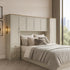Modern Storage Cabinet, Particleboard & MDF - LANCASTER OVERBED STORAGE GREY