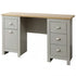 Modern Grey Melamine Study Table - LANCASTER STUDY DESK