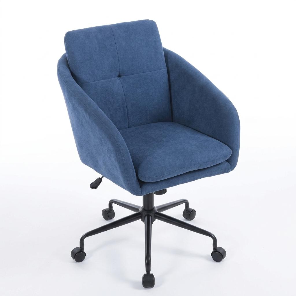 Modern Blue Fabric Office Chair – LARSON BLUE