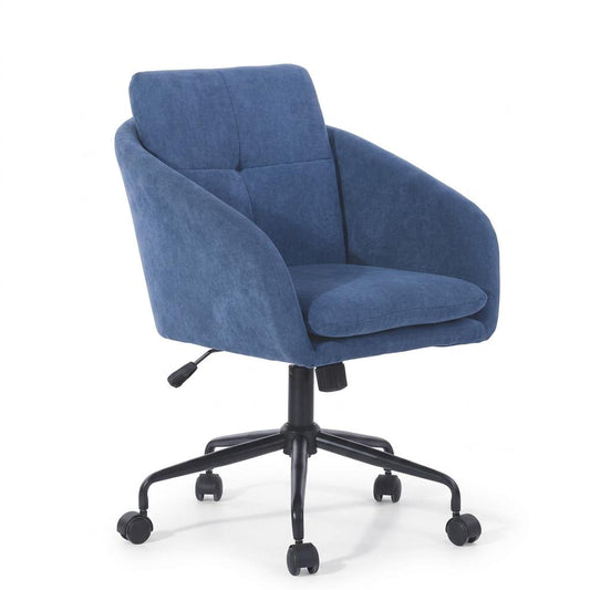 Modern Blue Fabric Office Chair – LARSON BLUE