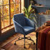 Modern Blue Fabric Office Chair – LARSON BLUE
