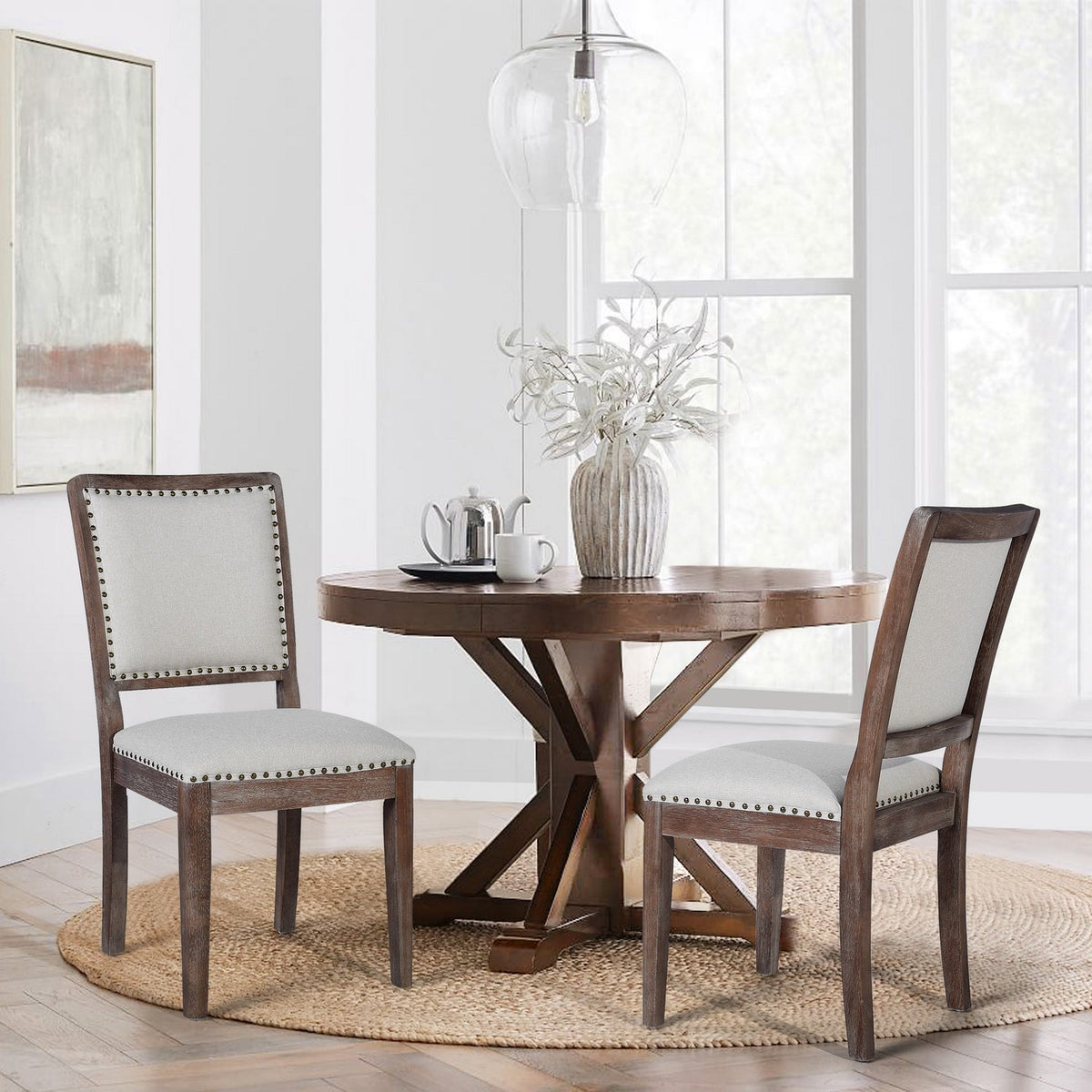 Lavande Solid Wood Dining Chair