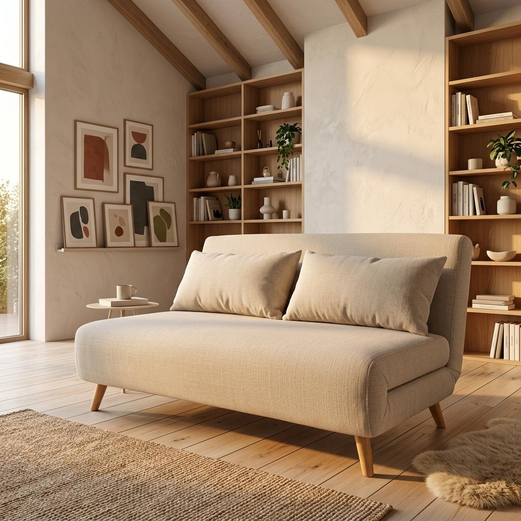 Modern Natural Fabric Sofa - LENA SOFAB
