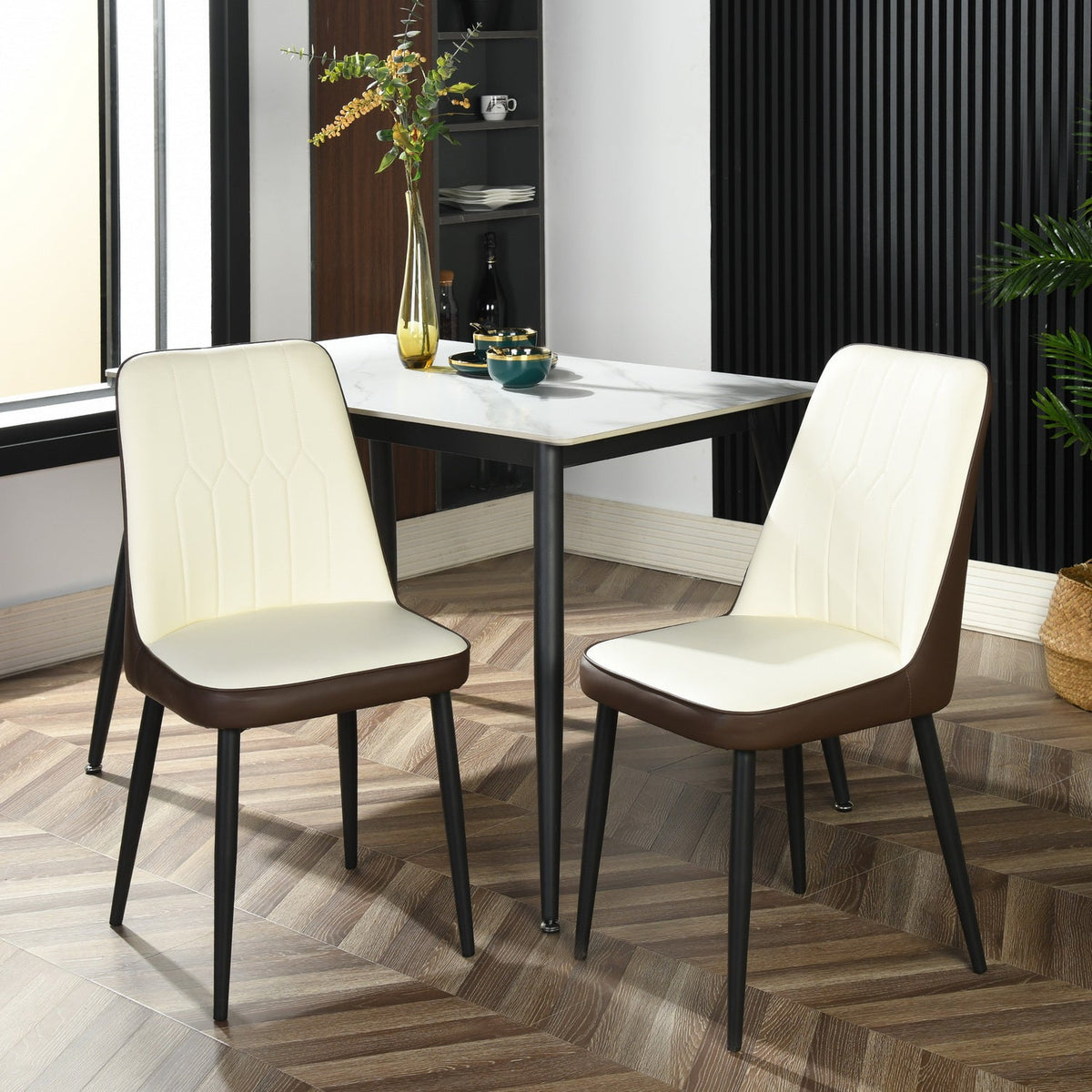 Lette Pu Dining Chair