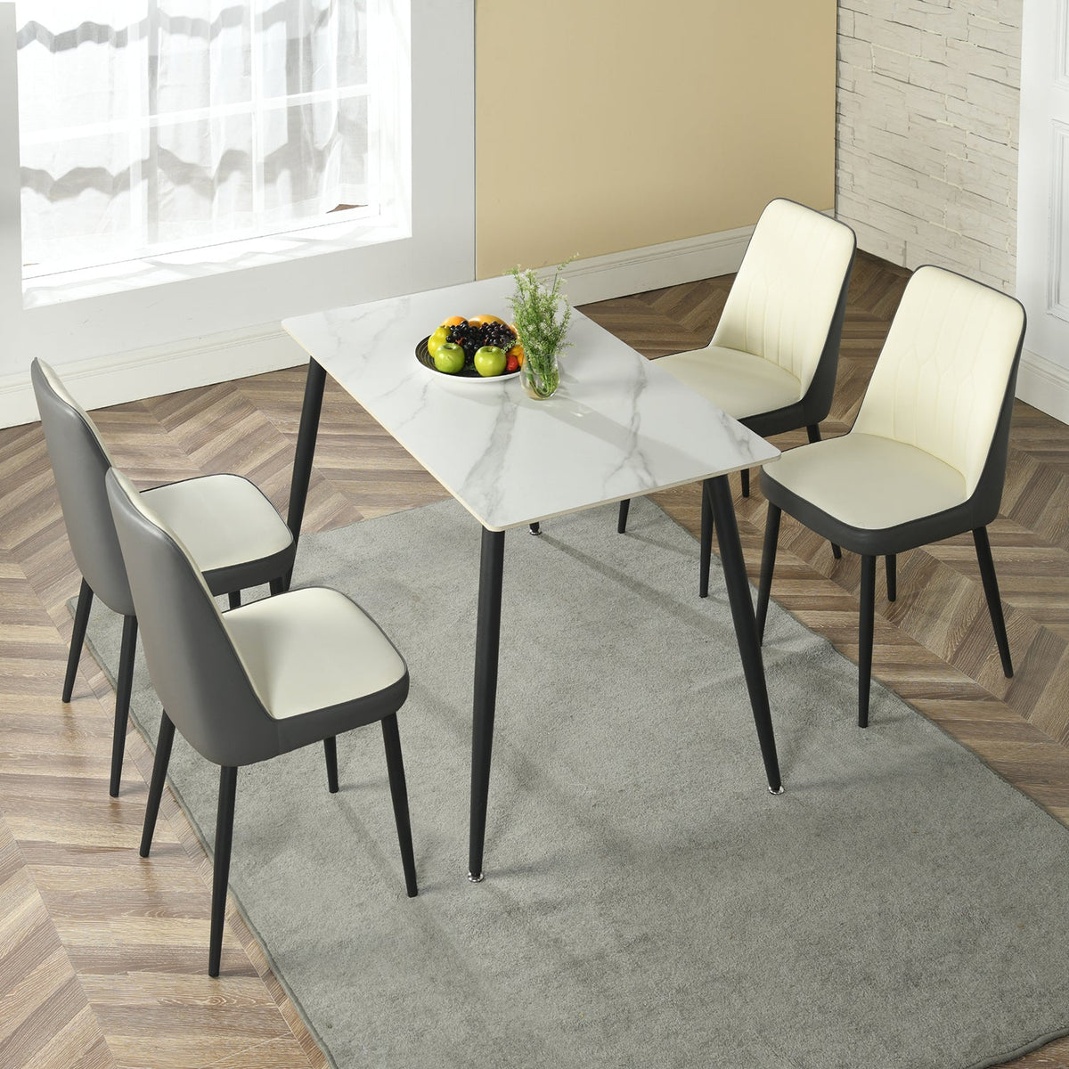 Lette Pu Dining Chair