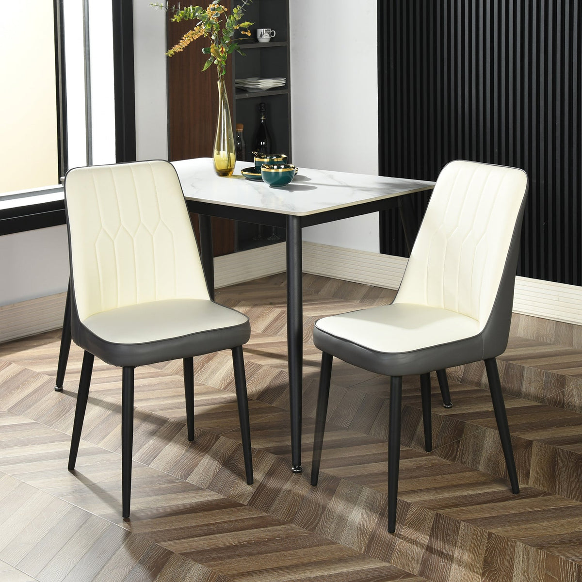 Lette Pu Dining Chair