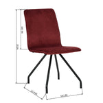 Linnea Velvet Dining Chair