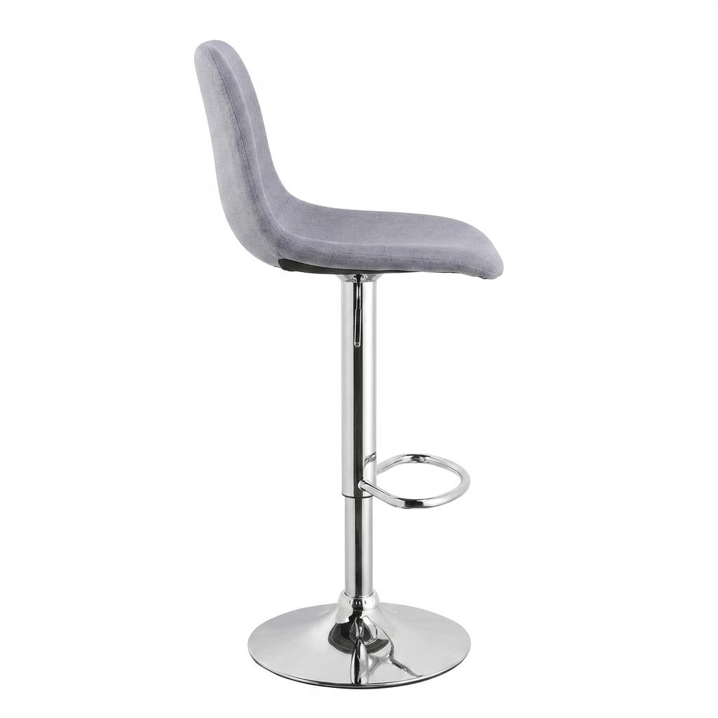 Modern Adjustable Grey Barstool - LITTLESPOON