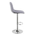 Modern Adjustable Grey Barstool - LITTLESPOON