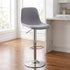 Modern Adjustable Grey Barstool - LITTLESPOON