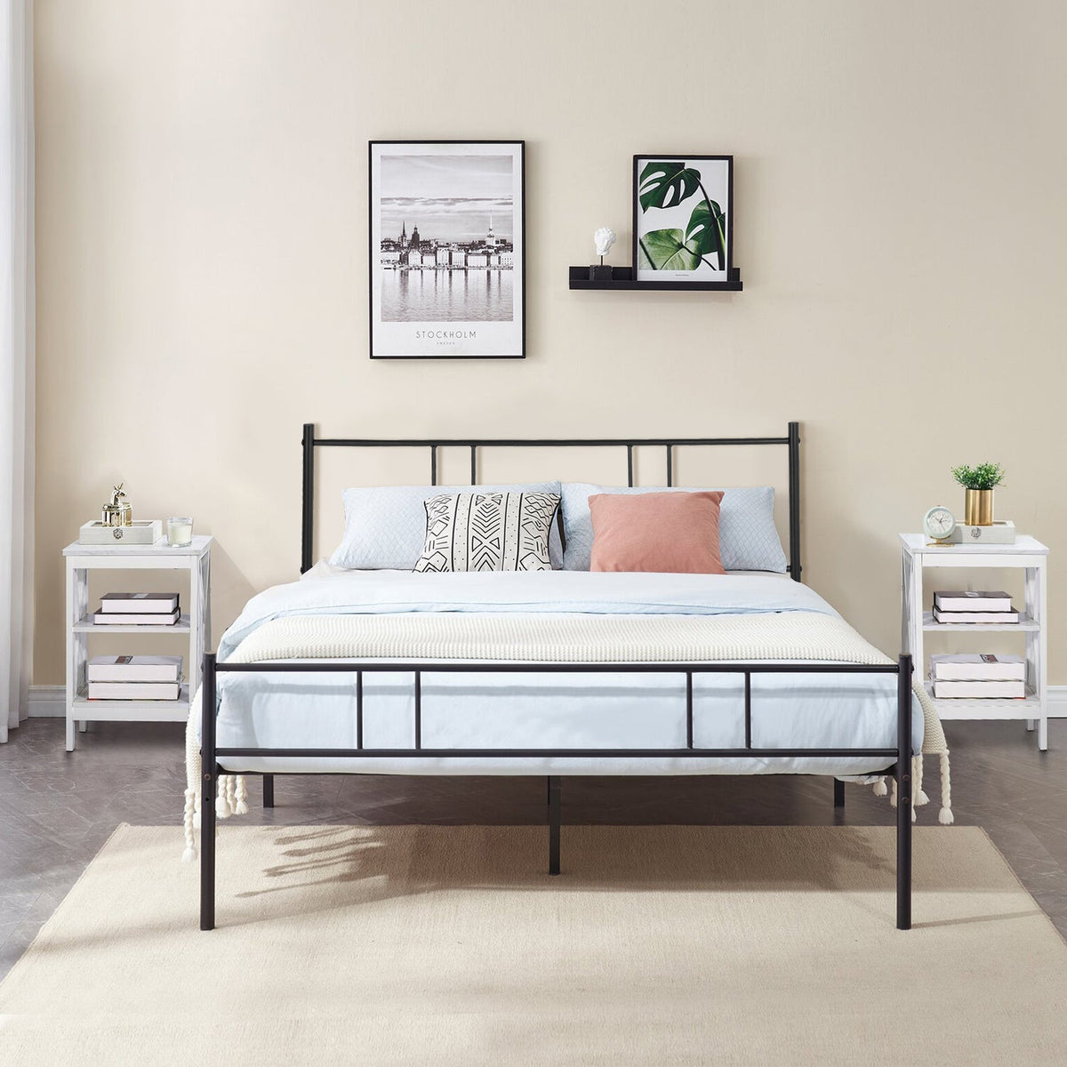 Locarno Black Bedframe