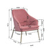Lowry Velvet Accent Chair