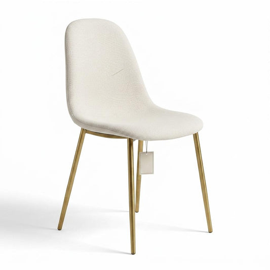 Modern Grey Upholstered Dining Chair – LUNIN GREY