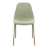 Modern Fabric Dining Chair, Steel Legs – LUNIN BEIDGE