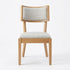 Modern Grey Dining Chair, Solid Wood Frame - MAISIE GREY